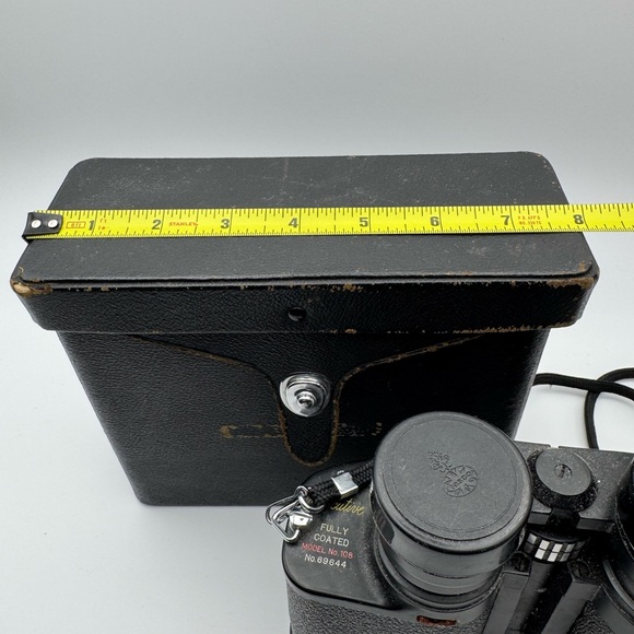 Vintage Tasco Black Binoculars with Case - Picture 16 of 16